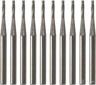 optimized clearshield windshield repair drill bit set - efficient windshield crack repair - tungsten carbide drill bits - car window shield repair rock chip drill bits - pack of 10 логотип