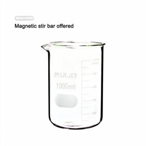 img 3 attached to ULAB Scientific 1000Ml Borosilicate Glass Beaker With Printed Graduation - Durable And Accurate For Lab Use (UBG1005)