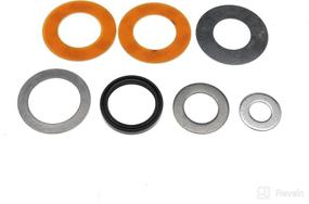 img 1 attached to 🔧 Jofynzo Gimbal Housing Upper Steering Arm Swivel Shaft Pin Seal Bushing Nut Kit: Compatible with MerCruiser Alpha Bravo, Replacement Parts 866718A01 866322A01 98262A1 98230A1