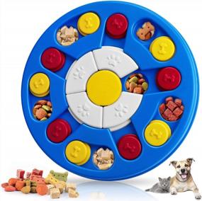 img 4 attached to Smart Dog Puzzle Toys - Interactive Game For IQ Training & Mental Enrichment, Slow Feeding And Aid Digestion - Food Puzzle Feeder For Dogs - Improve Pet'S Intelligence And Behavioral Skills