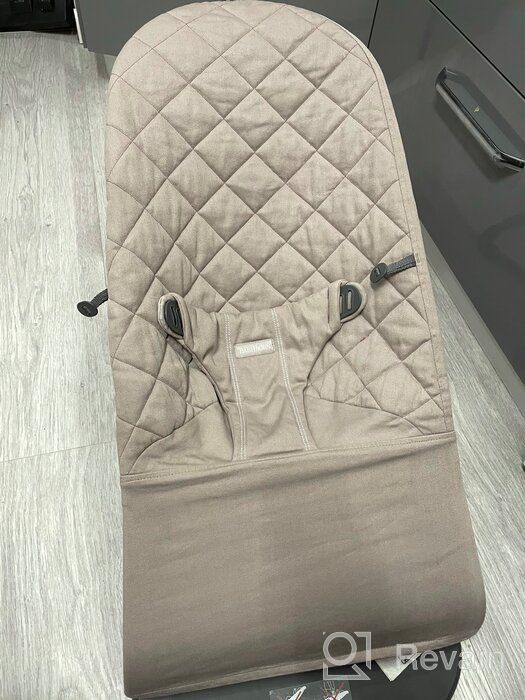 img 1 attached to 👶 Cotton Comfort and Classic Quilt: BabyBjorn Bliss in Sand Grey – A Must-Have for Every Baby review by Agata Skoneczna ᠌