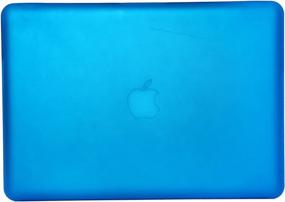 img 3 attached to Защитите свой MacBook Pro 13 дюймов, модель A1278, с помощью жесткого чехла и аксессуаров Se7Enline — цвета морской волны