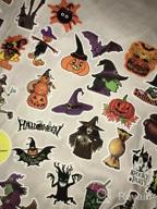 img 1 attached to 50-Pack Waterproof Pumpkin Stickers For Kids And Adults, Perfect For Scrapbooking, Water Bottles, And Halloween Decorations review by Ashley Perez