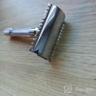 img 2 attached to Merkur Solingen T-Blade 9015001: Durable Chrome Razor with Replaceable Blades (1 pc) review by Kio Park ᠌