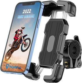 img 4 attached to Visnfa Motorcycle 360°Rotatable Accessories Smartphone