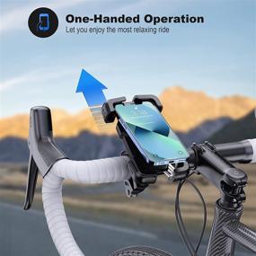 img 2 attached to Visnfa Motorcycle 360°Rotatable Accessories Smartphone