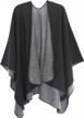 missshorthair women's printed shawl wrap: stylish poncho cape, perfect gift for her! logo