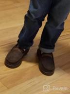 img 1 attached to 🏻 Nonslip Boys' Outdoor Chaps Moccasin Slippers: Premium Shoes for Active Feet review by James White