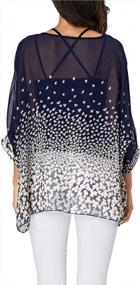 img 1 attached to Flaunt Your Summer Style With INewbetter Women'S Floral Print Poncho Blouse