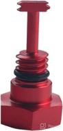 🔴 red ford powerstroke compatible jgr 6.0 6.0l diesel hfcm water in fuel wif drain plug logo