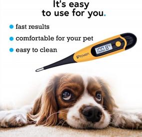 img 3 attached to DT-K117 Pet Thermometer For Accurate Fever Detection In Cats And Dogs - Fast, Waterproof Measurements In 20 Seconds By IProven.