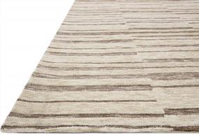 img 3 attached to Loloi II Neda Collection Natural / Taupe 2'-3" X 3'-9" Accent Rug