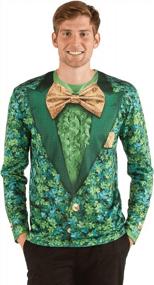 img 2 attached to 3D Photo-Realistic Long Sleeve Suit T-Shirt - Look Real With Faux!