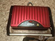 img 2 attached to Sandwich maker Kitfort KT-1609 Panini Maker, red review by Danuta Osiecka (Osie ᠌