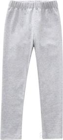 img 2 attached to GLASH Kids 4 Pack Length Leggings Apparel & Accessories Baby Girls and Clothing