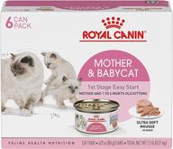 🐱 royal canin feline health nutrition mother & babycat ultra soft mousse in sauce 3 oz canned cat food логотип