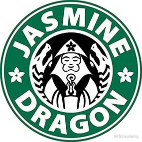 img 1 attached to 🐉 LA STICKERS The Jasmine Dragon - Multipurpose Sticker for Cars, Trucks, Laptops, and More!