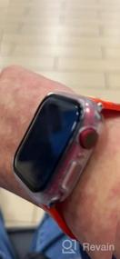 img 6 attached to Защитите свои Apple Watch с помощью Goton'S 2 In 1 Screen Protector Case — водонепроницаемый и защитный на 360 градусов для серии SE 6 5 4 44 мм