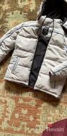 img 1 attached to Stay Cozy and Dry with Wantdo Boy's Warm 🧥 Winter Coat - Waterproof Down Parka with Thicken Filling and Hood review by Sam Calderon