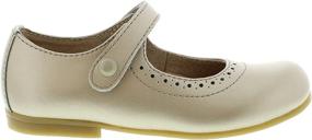 img 2 attached to FOOTMATES Custom Fit Slip Resistant Non Marking Outsoles Girls' Shoes ~ Flats