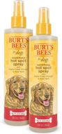 🐶 burt's bees for dogs hot spot spray: natural dog care with apple cider vinegar logo