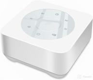 🔊 fitniv customizable white noise sound machine - 20 soothing natural sounds, 32 volume levels, timer & memory, plug-in - ideal for baby, adults, home & office логотип