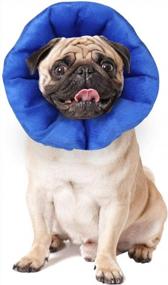 img 1 attached to Soft Pet Recovery Collars & Cones For Dogs - LUCKUP