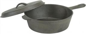 img 1 attached to 3 Quart Cast Iron Chicken Fryer By Stansport - Perfect For Camping And Outdoor Cooking