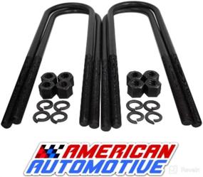 img 3 attached to 🚗 High-Quality American Automotive Round U Bolt Kit for 1999+ F250 F350 Super Duty 17" Extra Long OEM Material - A Must-Have for Secure Vehicle Suspension