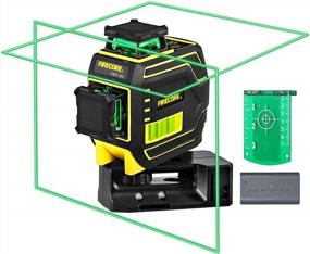 img 4 attached to Precision Laser Level: Firecore 2X360 Self-Leveling Green Beam Tool With Pulse Mode And Rechargeable Battery For Accurate Alignment And Versatile Use