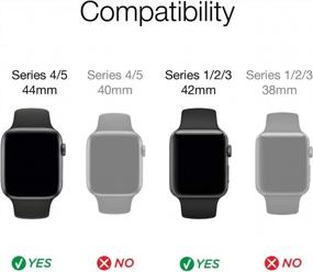 img 3 attached to Обновите свои Apple Watch с помощью ремешка Raptic Classic для серий 1–5 (серебристый)