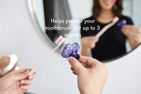 img 2 attached to 🦷 Стерипод - защита зубной щетки: окончательная защита от бактерий и микробов.