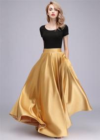 img 2 attached to Stylish Honey Qiao Length Orange Dresses 🍊 for Women's Clothing at Dresses: Fashion that Flatters!