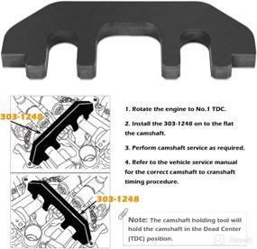 img 2 attached to 🔧 Camshaft Holding Tool & Chain Tensioner Set | Compatible with OTC 6682 | Fits Ford 3.5L 3.7L 4V Engines | 303-1248 & 303-1530