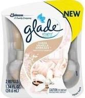 🌼 glade sheer vanilla embrace подключаемые ароматические масла для освежителя воздуха - набор из 2 для непрерывной свежести логотип