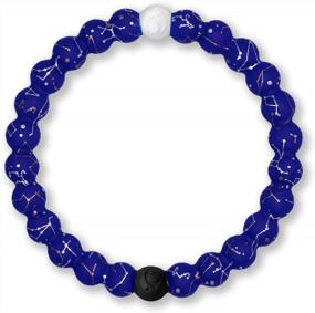 img 4 attached to Силиконовые браслеты из бисера со знаком зодиака от Lokai - модные украшения для женщин и мужчин с удобной накладкой, идеальные астрологические подарки для женщин