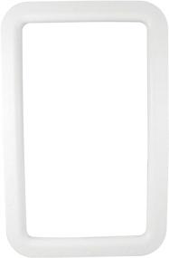 img 2 attached to Valterra A77006 Nu Tru White Carded Exterior Entrance Door Window Frame