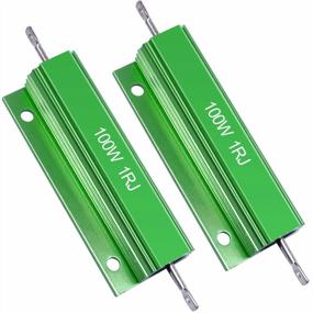 img 4 attached to High-Quality 100W Wirewound Resistors For Power Supply Equipment - Twidec Aluminum Housed Resistor