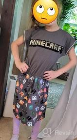 img 6 attached to Minecraft Girls Dress Size Grey Girls' Clothing