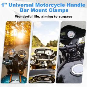 img 2 attached to OXMART Motorcycle Handlebar Universal Compatible
