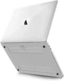 img 4 attached to Kuzy Clear Hardshell Cover Compatible With MacBook Pro 13 Inch 2021-2016 - Fully Vented Protection