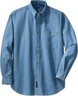 men's clothing: sleeve value denim shirt offered by company - available via shirts logo