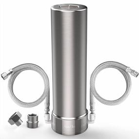 img 4 attached to SimPure V7 Under Sink Water Filter, 5-Stage Stainless Steel Water Filtration System Direct Connect To Kitchen Faucet, Reduces 99% Lead, Chlorine, Bad Taste, 20K Gallons (No Drilling Required)