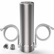 simpure v7 under sink water filter, 5-stage stainless steel water filtration system direct connect to kitchen faucet, reduces 99% lead, chlorine, bad taste, 20k gallons (no drilling required) logo