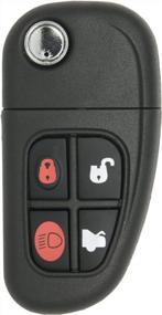 img 1 attached to Enhanced Keyless Remote With Flip Design For FCC NHVWB1U241 Compatible Vehicles - Keyless2Go Replacement