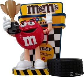 img 4 attached to 🍬 Racer Candy Dispenser by M&M Characters - Fun Snack Dispensing Machine for Kids and Adults