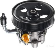 2006-2010 hyundai sonata l4 2.4l premium power steering pump replacement with pulley logo