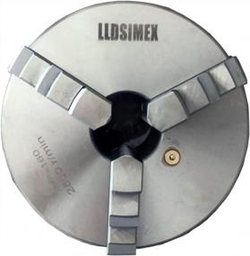 img 2 attached to 6 Inch 3 Jaw Self-Centering Lathe Chuck With 2 Set Jaws - LLDSIMEX K11160