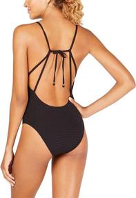 img 1 attached to Lucky Brand Womens Plunge Swimsuit Women's Clothing at Swimsuits & Cover Ups