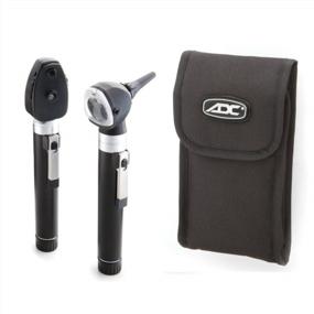 img 3 attached to Black LED Pocket Otoscope/Ophthalmoscope Set With Soft Case - ADC 5110NLS Diagnostix 2.5V For Enhanced Search Engine Optimization